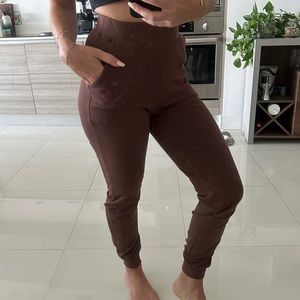 Naked Wardrobe Jogger - Brown/Chocolate - Medium